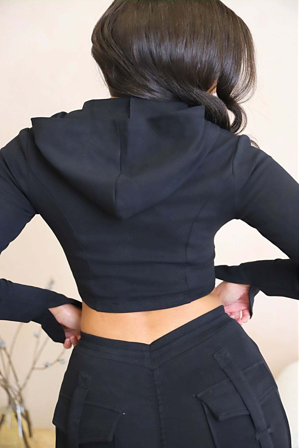 High-Waisted Wide Leg Cargo Pants with Pockets for Women
